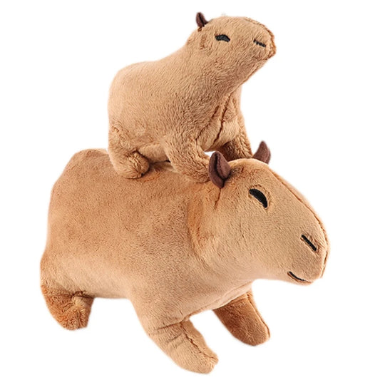 18/30cm Capybara Rodent Plush Toy Cartoon Animal Hydrochoerus Hydrochaeris Plush Doll Soft Toy Christmas Gift Toys For Children