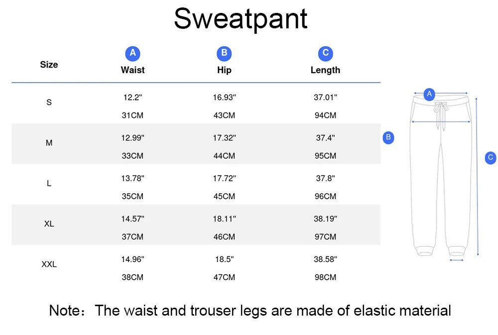 Two Piece Set Street Womens Hoodie & Pants Fleece Pocket Loose Pullover Los Angeles California Print Clothes Fashion Sportswear