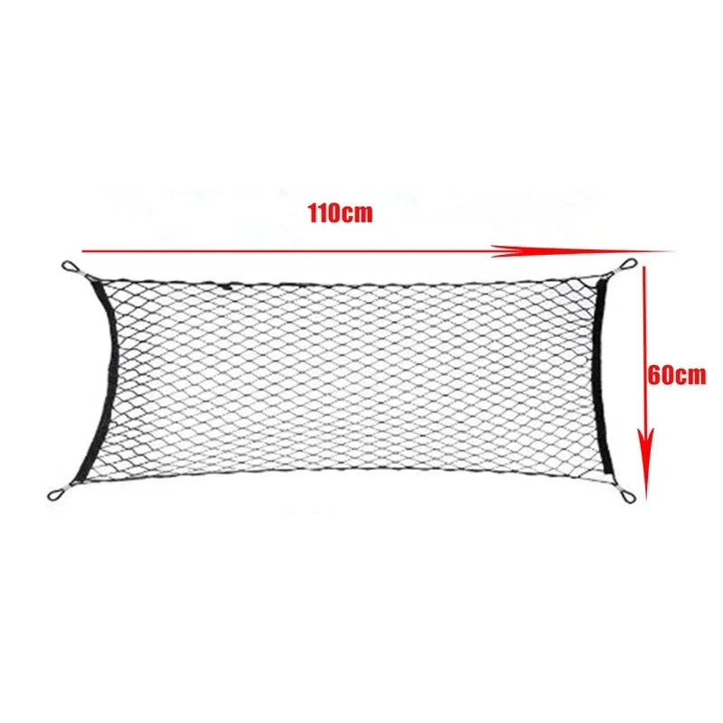 Car Trunk Net For Ford Mondeo Fusion MK5 2014~2022 2020 Pocket Trunk Nylon Elastic Mesh Car Net Holder Pocket Car Accessories