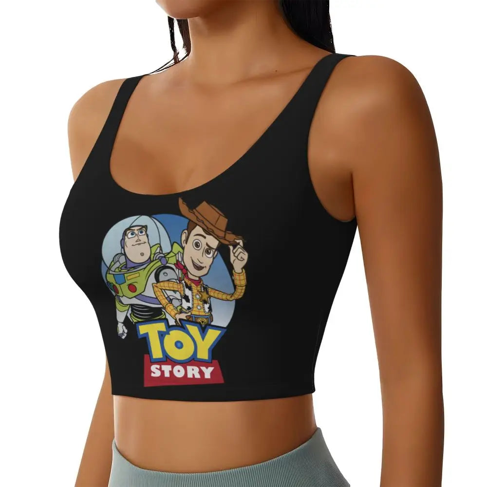 EtherealBe Toy Story Jessie Sports Bra for Women