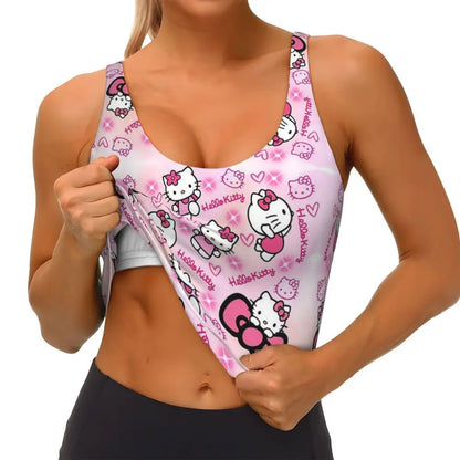 EtherealBe Hello Kitty Sports Bra for Women