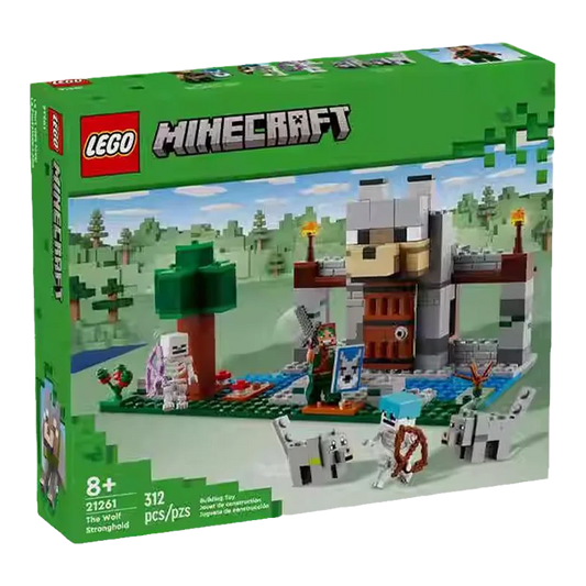 Lego Minecraft 21261 Wolf Forces Educational Toys Building Blocks for Boys and Girls