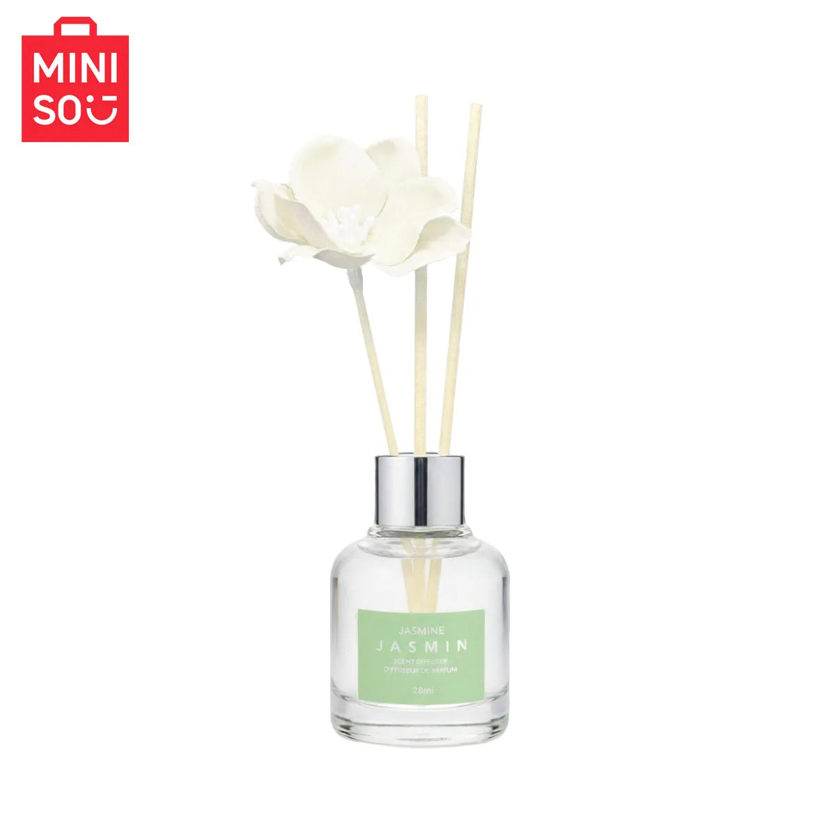 MINISO Green Plants, Fragrance Flameless Aroma Diffuse Lavender Vine Volatile Aroma, Gardenia Flower Air Freshener