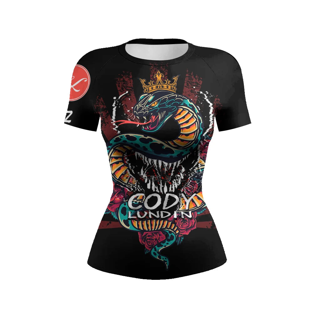 Compression Combat BJJ Rash Guards Grappling MMA Jiu Jitsu Rash Gurd Fight Wear Short Sleeves Quickly Dye Athletic t-shirts