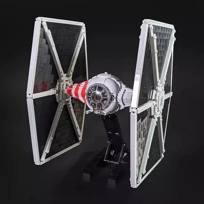 MOC Space Wars Weapon Imperial TIE Fighter Bomber Spaceship Sets Building Blocks Kid Toys Boys Christmas Gift