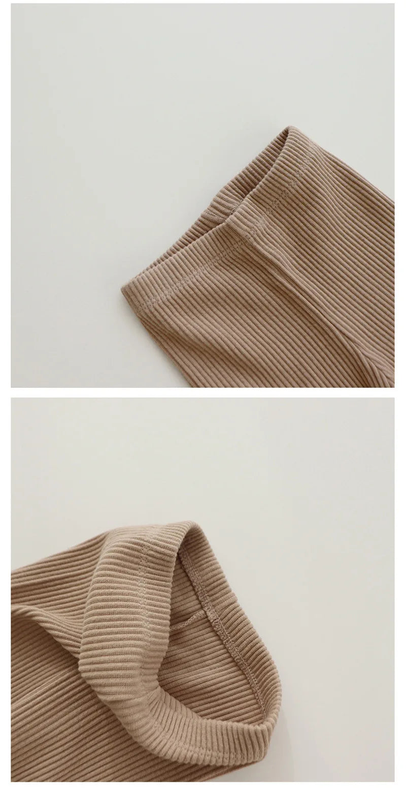 New Infant Patchwork Leggings Cotton Baby Long Pants Toddler Girl Leggings Baby Clothing Autumn Kids Trousers