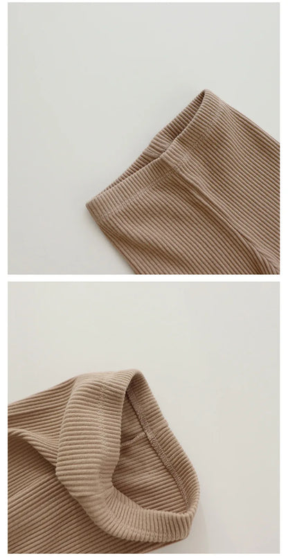 New Infant Patchwork Leggings Cotton Baby Long Pants Toddler Girl Leggings Baby Clothing Autumn Kids Trousers