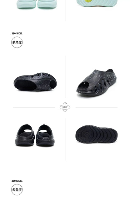 RIGORER Shark 3 Sports Slides: Post - Game Recovery, Summer Outdoor, Anti - Slip Basketball Sandals for Men & Women Z325160508