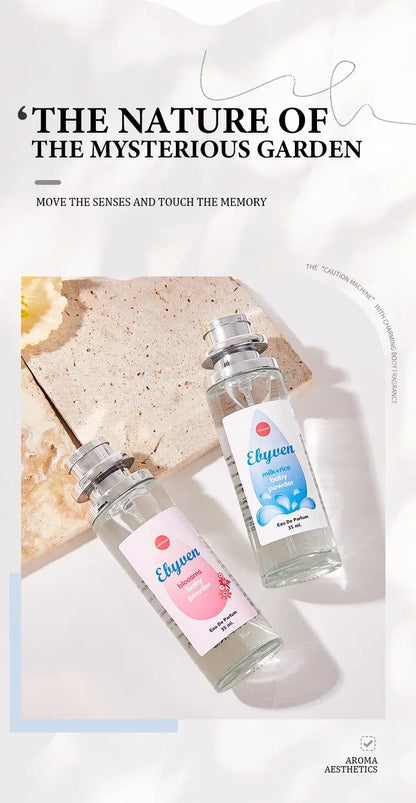 Milk Scent Baby Powder Vanilla Perfume Spray,Floral Fruity Women Scent,Coconut/Almond/Musk/Lemon/Mint/Cedar/Sakura Fragrance