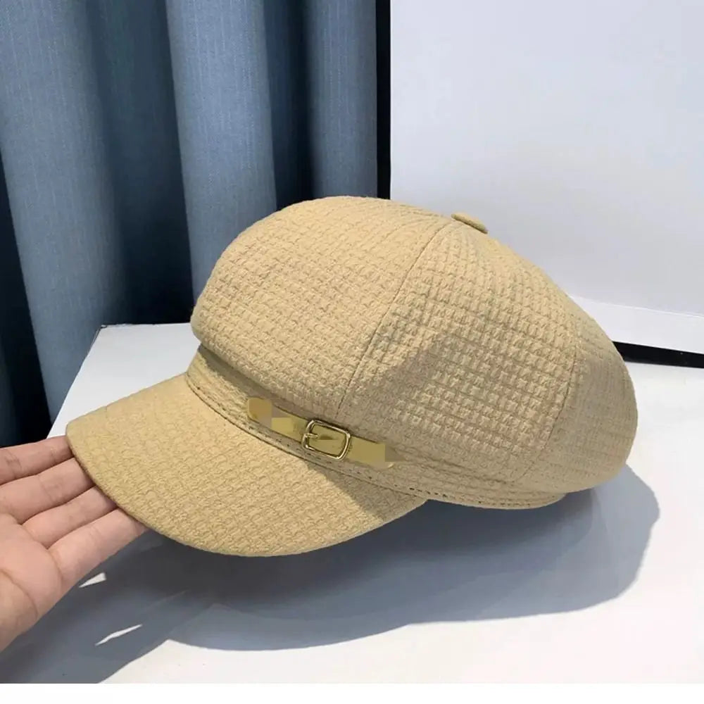 Fashion Designer Winter Women Berets Female Retro Berets Caps for women Hats Bonnets Hats for Women Octagonal Newsboy Hat