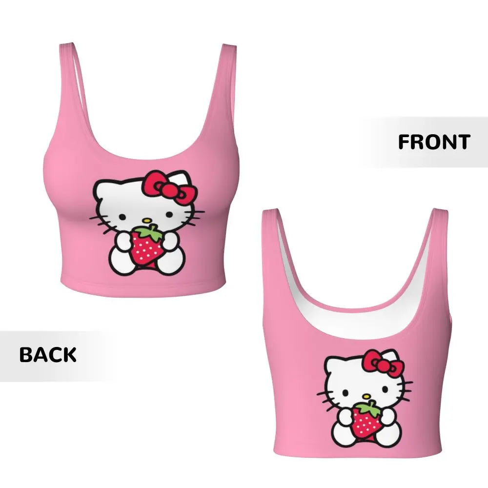 EtherealBe Hello Kitty Sports Bra for Women