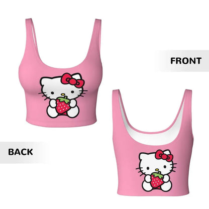 EtherealBe Hello Kitty Sports Bra for Women