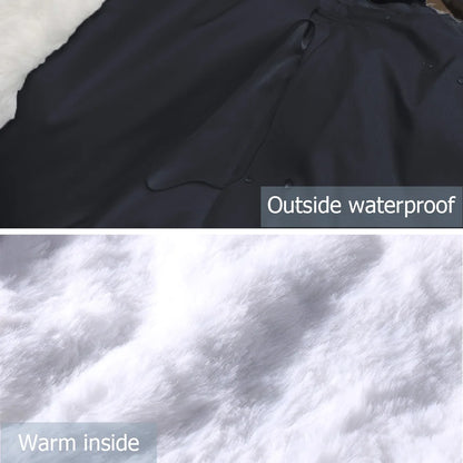 Strollers Fleece Hand Muff Waterproof Baby Stroller Mittens Windproof Thick Warm Baby Buggy Handcover Stroller Accessories
