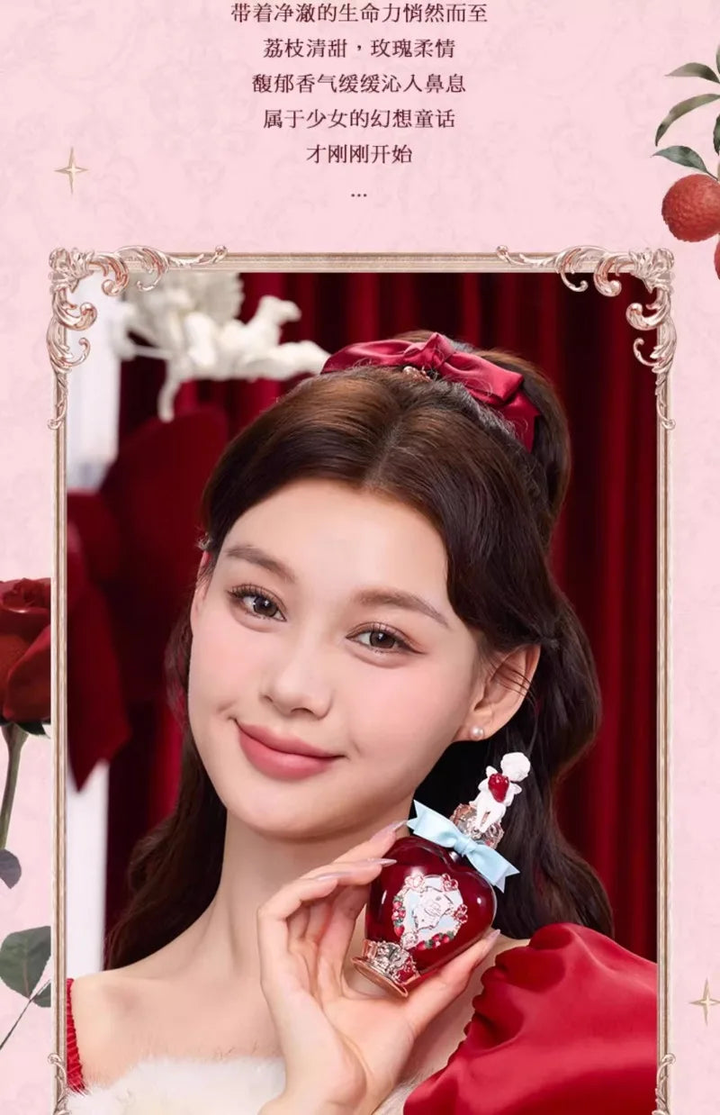 Flowerknows Eau de Parfum The Strawberry Cupid Perfume 1.7 oz / 50ml Lasting Women's Floral Gourmand Perfume for Women for Gifts