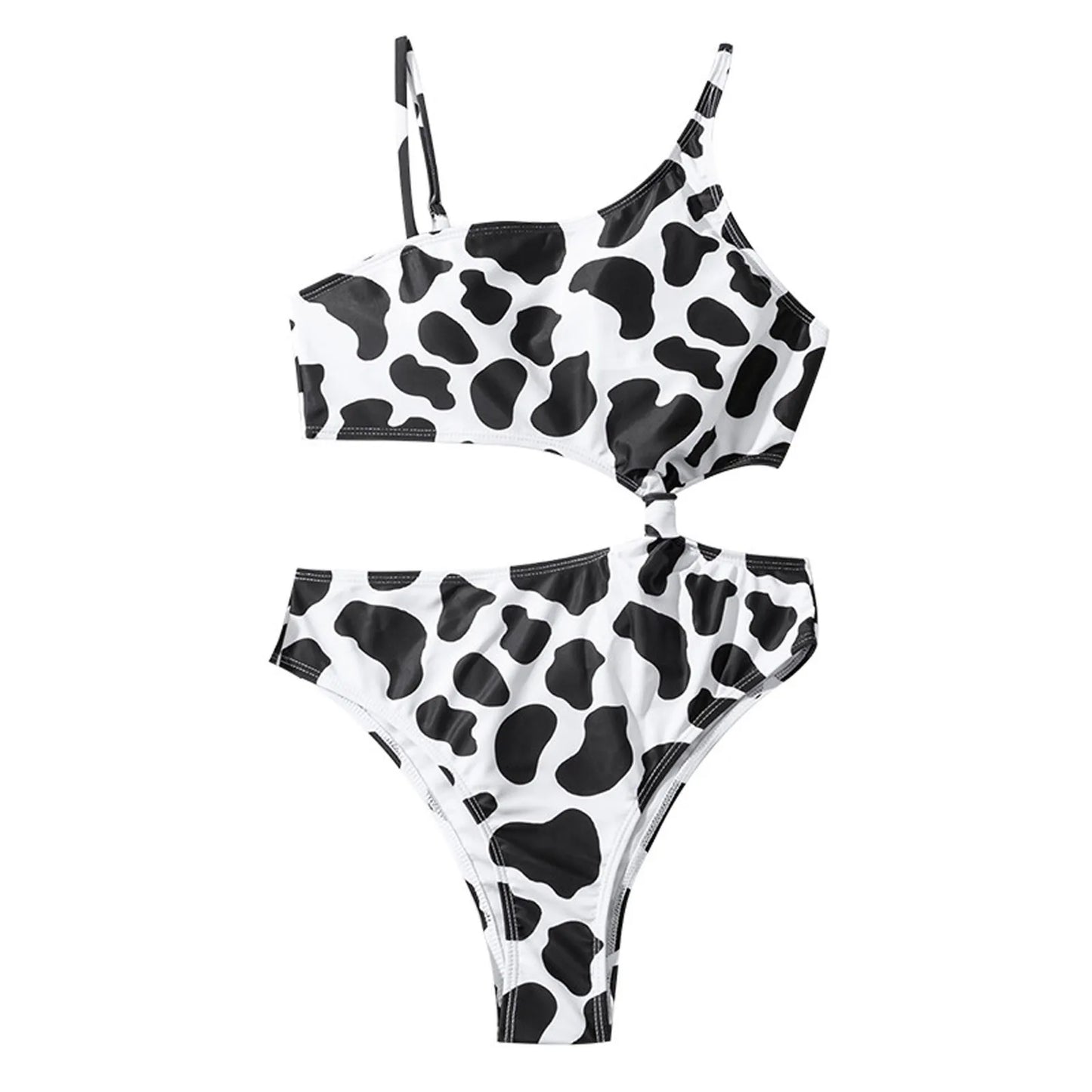 Top Selling Women'S Swimsuit Feminine Bikinis Cow Print European American One-Piece Swimsui Woman Clothing Trajes De BañO Mujer
