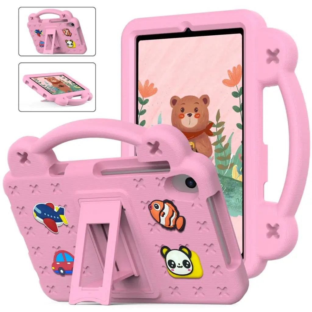 EVA Kids Love Case for TCL Tab 8 LE 2023 Tablet Shell For TCL Tab 8 2022 8.0 inch Model 9132G2 Kickstand Cover With Handle Strap