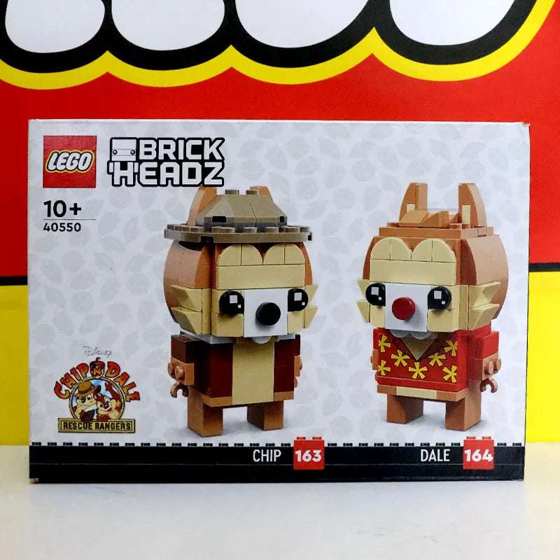 LEGO 40550 Qiqi and Titi Squirrel Squarehead Assembly Toy Building Blocks