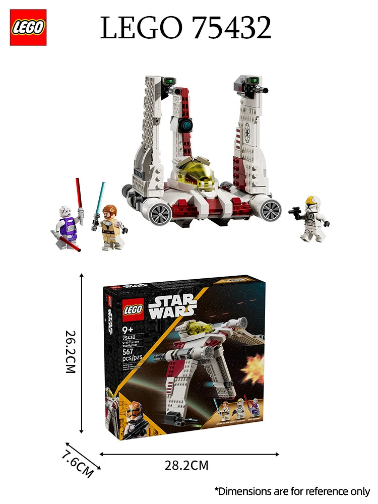 Lego 75432V-19 Rapids Starfighter Star Wars Boys Building Block Toy Children's Gift