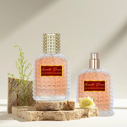 New Women's High-end Perfume Floral Fragrance 50ml Rivet Perfume Fresh Charm Lemon Orange Rose Eau De Toilette Pheromone