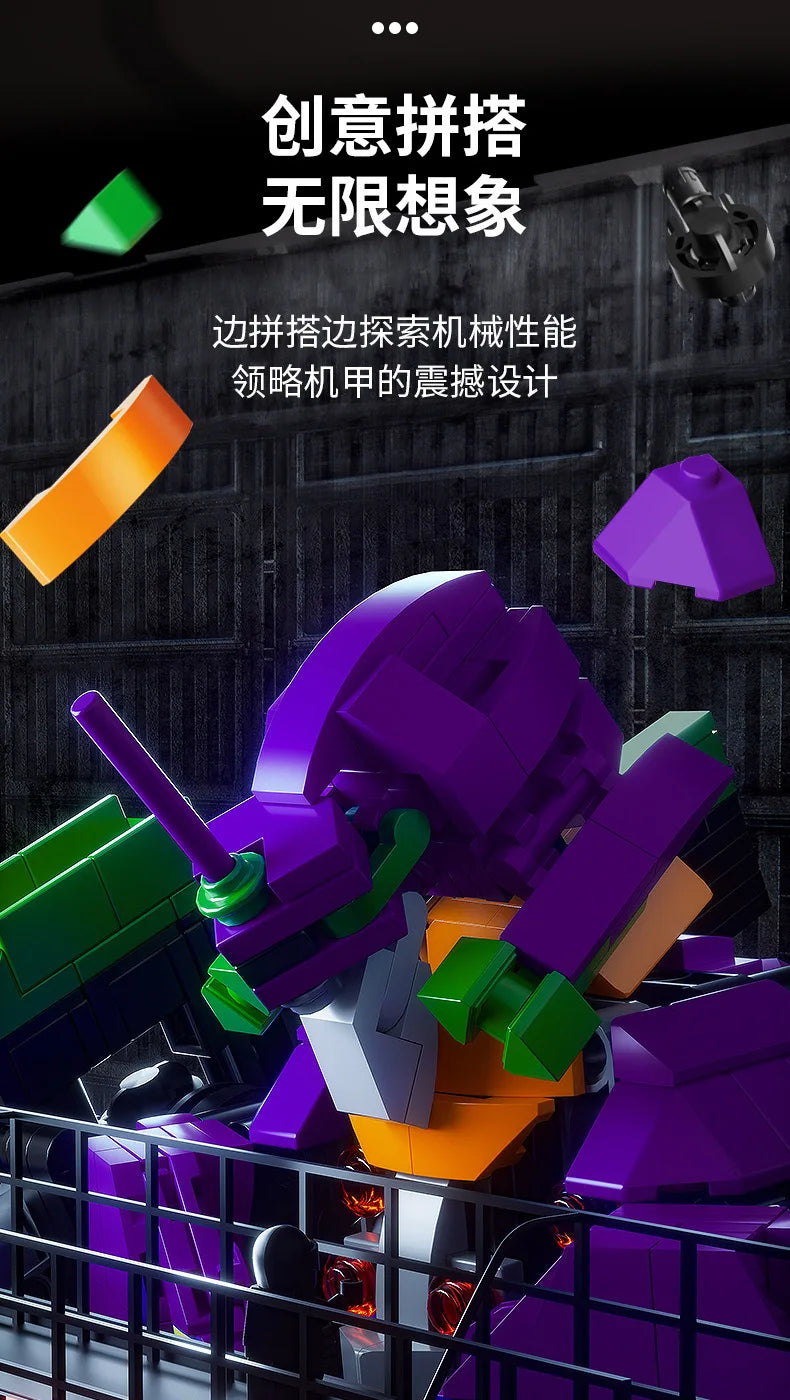 IN STOCK Technical Robot Building Blocks Model MOC Creativity Mecha Assembling Bricks Toys for Children Christmas Gift Set