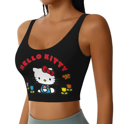 EtherealBe Hello Kitty Sports Bra for Women