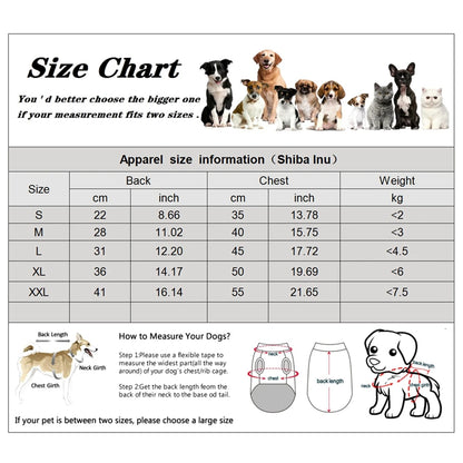 Winter Pet Dog Clothes Warm Dog Hooded Jacket Thicken Coat Jumpsuit for Small Dogs Pet Clothing For French Bulldog Puppy Outfits
