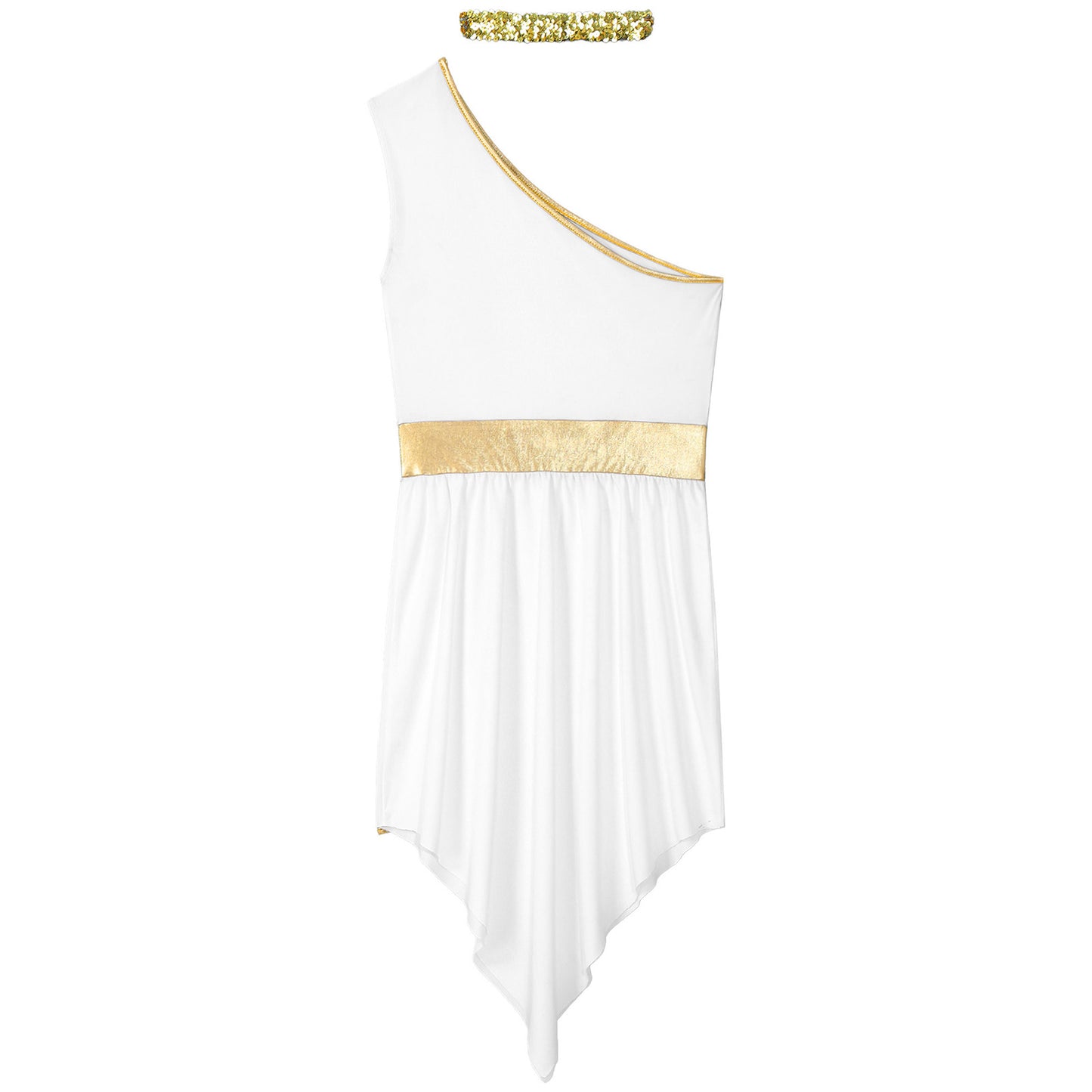 Women Ancient Roman Greek Role Play Toga Senator Caesar Costume Athenian Princess Empress Dress Robe for Halloween Cosplay Party