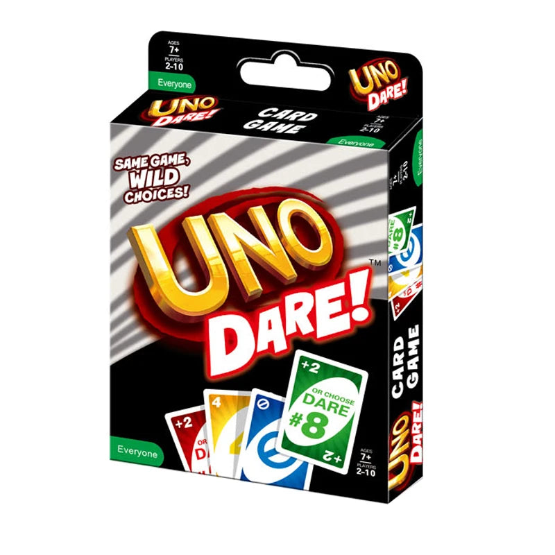 Mattel Games UNO FLIP Card Game for Family Night Featuring Tv Show Themed Graphics and a Special Rule for 2-10 Players