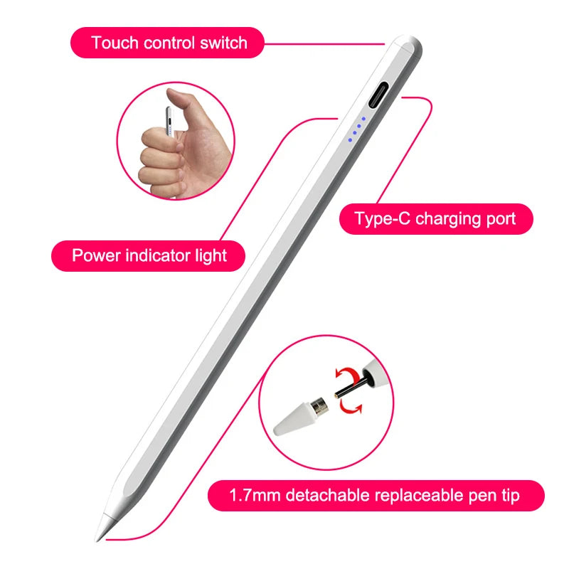 Universal Stylus Pen For Pad Pencil For Pad Phone Huawei Lenovo Xiaomi Redmi Poco Android Phone Tablet Touch Pen