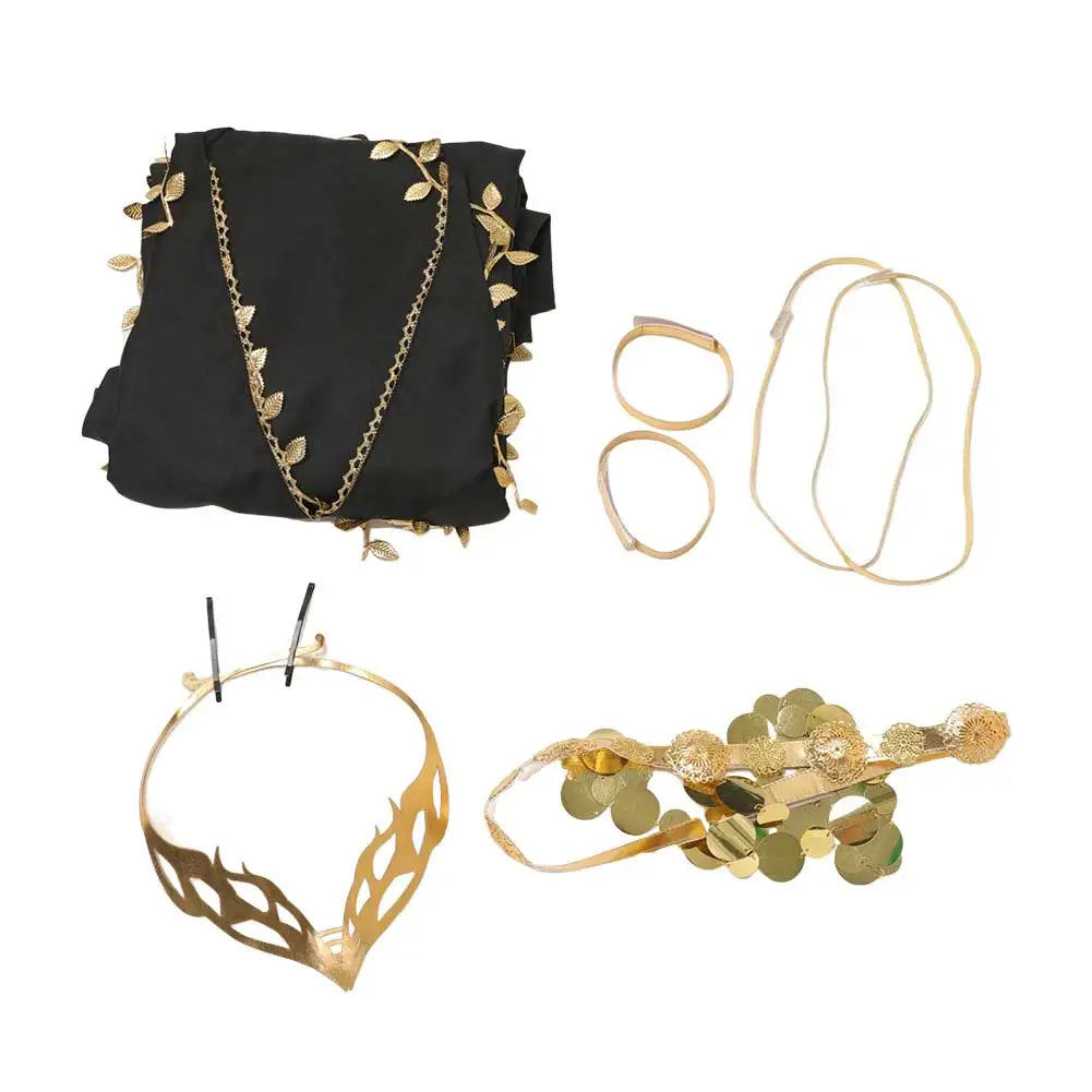 Marika Cosplay Costume Adult Fantasy Women Dress Headband Hair Accessories Belt Outfits Halloween Carnival Party Suit
