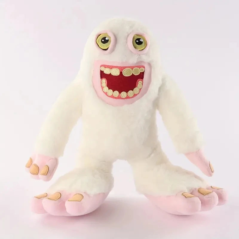 28cm/11.2in Monster Plush Toys Rare Mammott Plushies Funny Horror Game Monster Toys Soft Stuffed Animal Birthday Christmas Gift