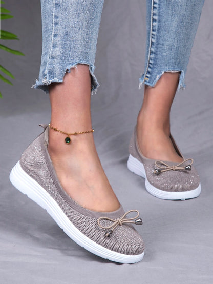 Spring new women's sports shoes, fashionable, breathable, lightweight, non-slip, wear-resistant, casual sports shoes, flat shoes