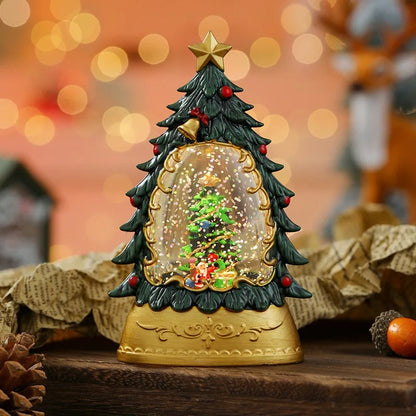 Christmas LED Candle Lantern Decorative Holiday Light Creative Tabletop Decor for Kids Window Display Festive Home Decoration