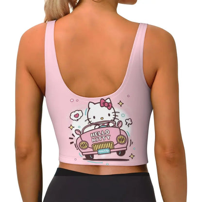 EtherealBe Hello Kitty Sports Bra for Women