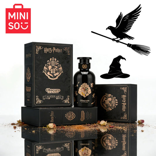 MINISO Harry Potter Perfume 3.38 oz/100 ml Long-lasting Fragrance, Perfect Christmas Gift for Girlfriend and Family