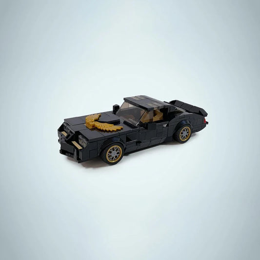 350PCS MOC Firebird Trans Am Speed Champions Super Sports Cars Building Blocks Model Bricks Set Kids Toys Gifts For Boys Girls