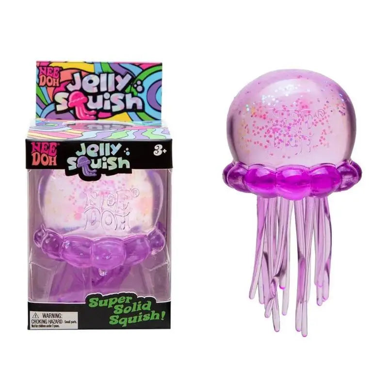 Confirmed Needoh Fuzz Ball Jellyfish Squishy Blind Box Series Suitable For People Under Pressure Stress Relief Relax Squeeze Toy