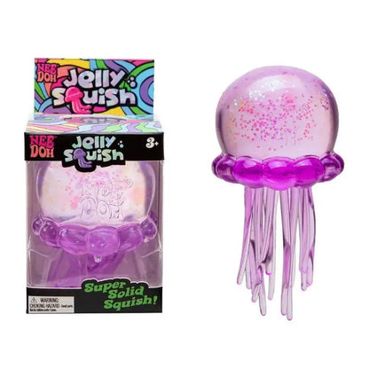 Confirmed Needoh Fuzz Ball Jellyfish Squishy Blind Box Series Suitable For People Under Pressure Stress Relief Relax Squeeze Toy