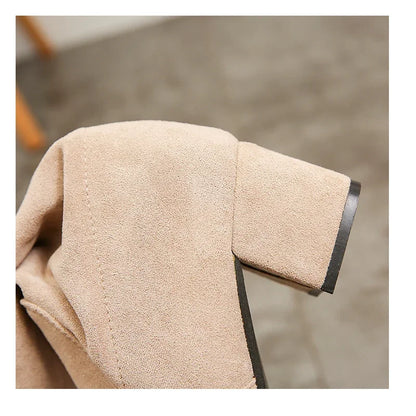 Thigh High Boots Women 2023 Winter Fashion Boot New Over Knee Boots Women Shoes Sexy High Heels Botas Red Warm Fur Black Boots