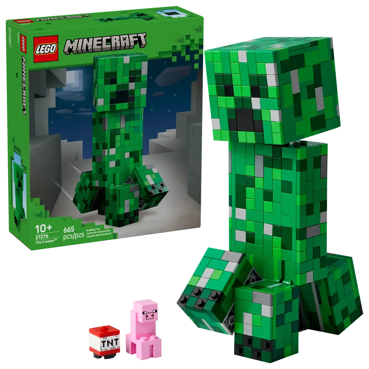 LEGO Building Blocks My World Series 21276 Hardworking Fear Boys and Girls Assemble Building Blocks Children's Toys Gifts