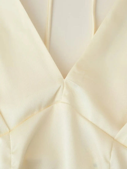 Women's Clothing Fashion Versatile Design Sense Niche Lazy Style Spice Girl Age-reducing Dress Feather Trim Skirt