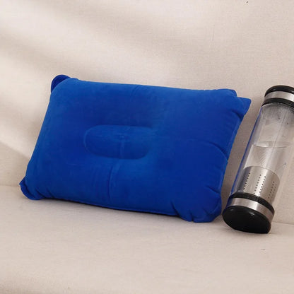Portable Fold Outdoor Travel Sleep Pillow Camping Tent Inflatable Pillow Airplane Hotel Rest Comfortable Sleep Pillows