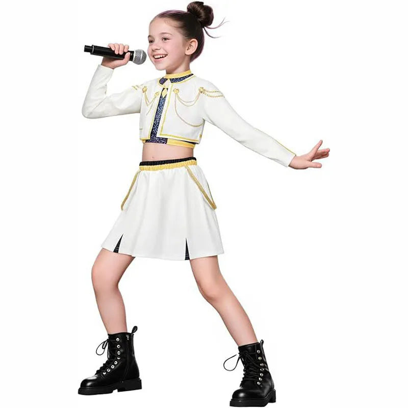 EtherealBe Kids Demon Hunter Cosplay Outfit for Girls