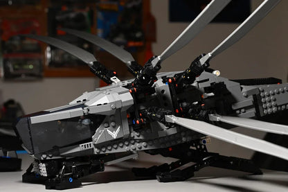 1369PCS Dune Atreides Royal Ornithopter Model Building Blocks Compatible with 10327 Creative Aircraft Bricks Toys for Kids Gifts