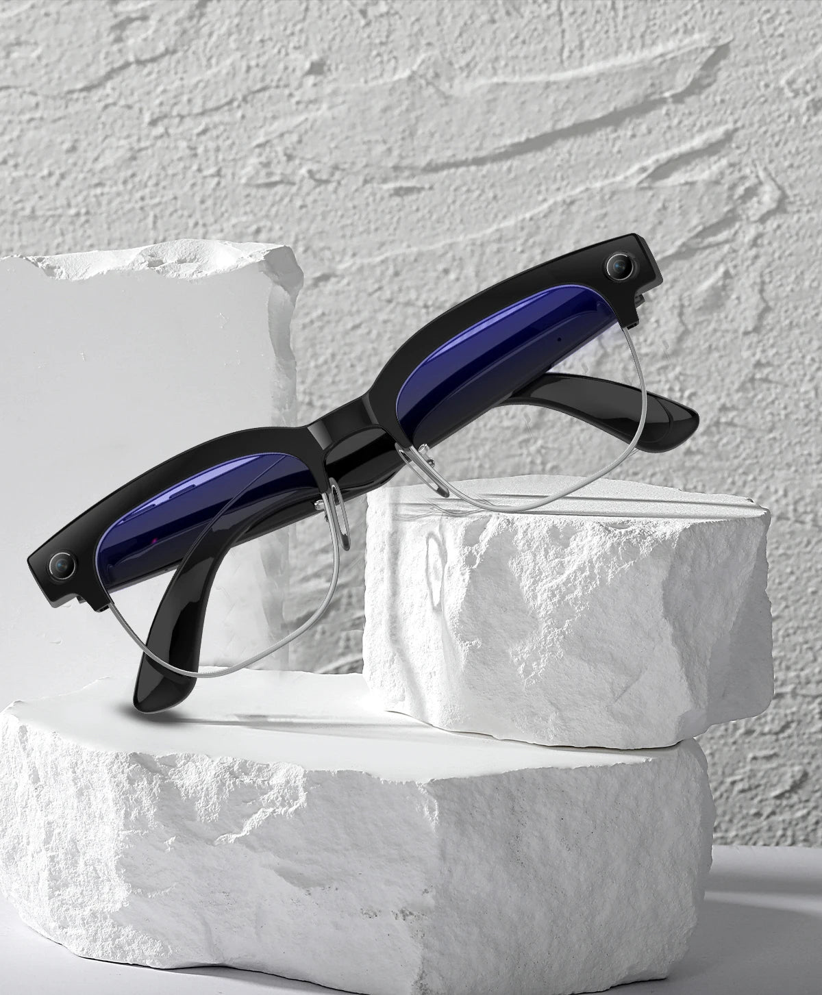 2026 New Upgrade Smart Glasses With Camera Video Recording AI Photo Recognition Bluetooth Call Translation Voice Sunglasses Men