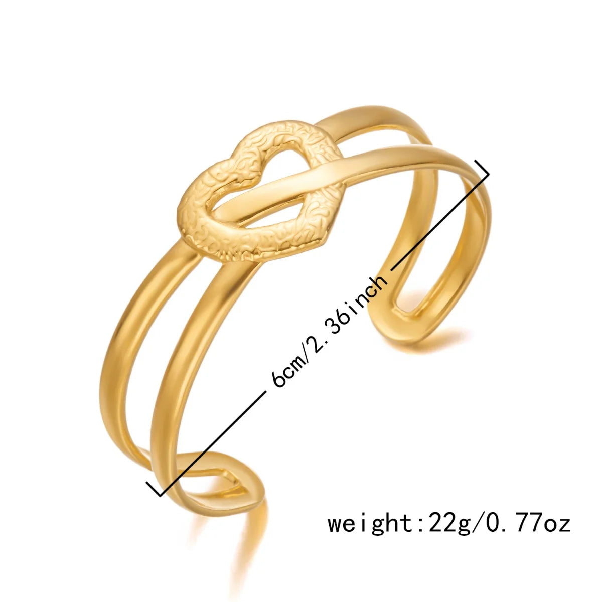 Exaggerated Metal Shell Starfish Flower Bangles Bracelets For Women Men Stainless Steel Fish Bow Heart Open Cuff Bangle Jewelry