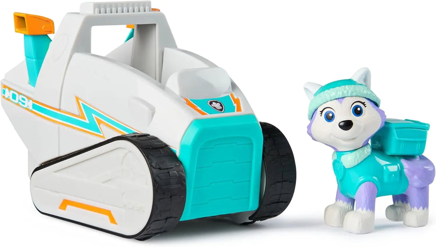 Original Paw Patrol Rex’s Dinosaur Rescue Vehicle with Collectible Action Figure Anime Doll Kids Toy Birthday Christmas Gift