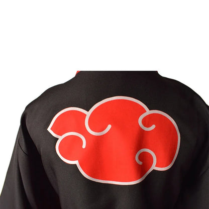 Lolita Anime Dress for Women Cosplay Costume Akatsuki Kimono, Maid Dress Uchiha Sasuke Clothes Suit Styles
