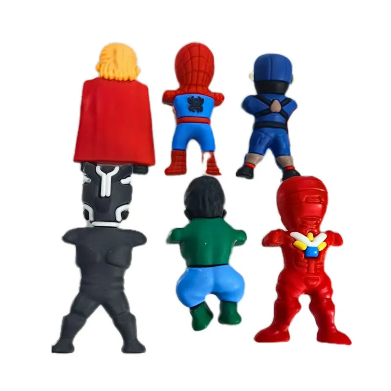 New Sonny Angel Avengers series computer screen decoration cute anime doll surprise box Christmas gift doll fashion doll