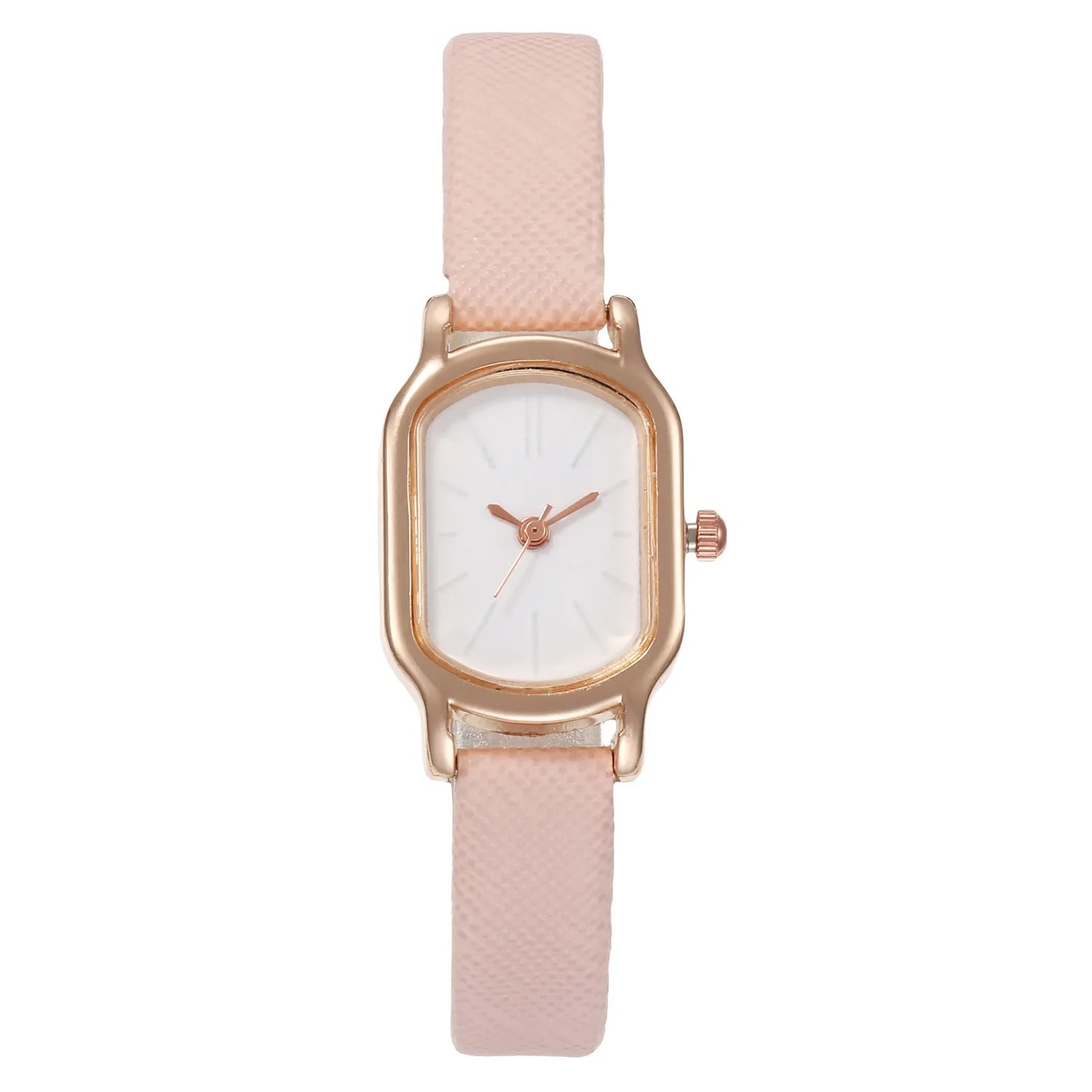 Women's Simple Vintage Watches for Women Dial Wristwatch Leather Strap Wrist Watch High Quality Ladies Casual Bracelet Watches